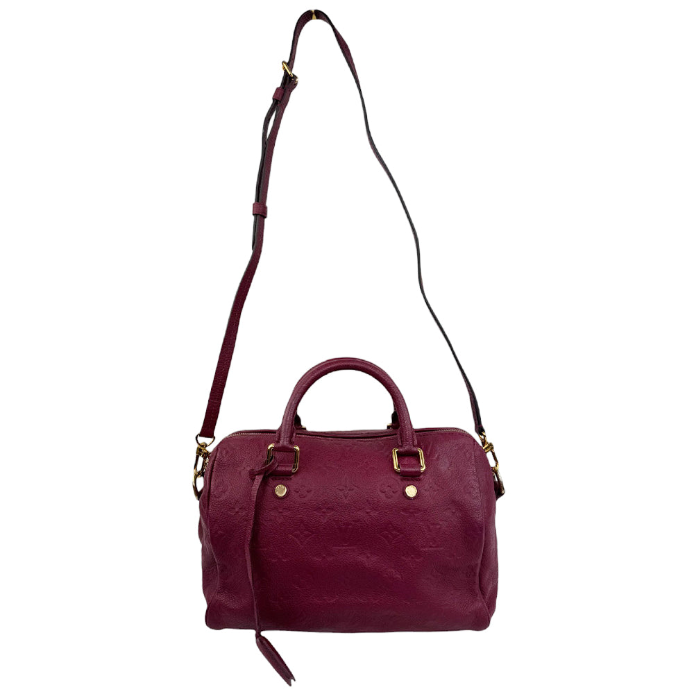 LOUIS VUITTON Speedy 25 Empreinte Bandouliere Shoulder Bag LHQ779