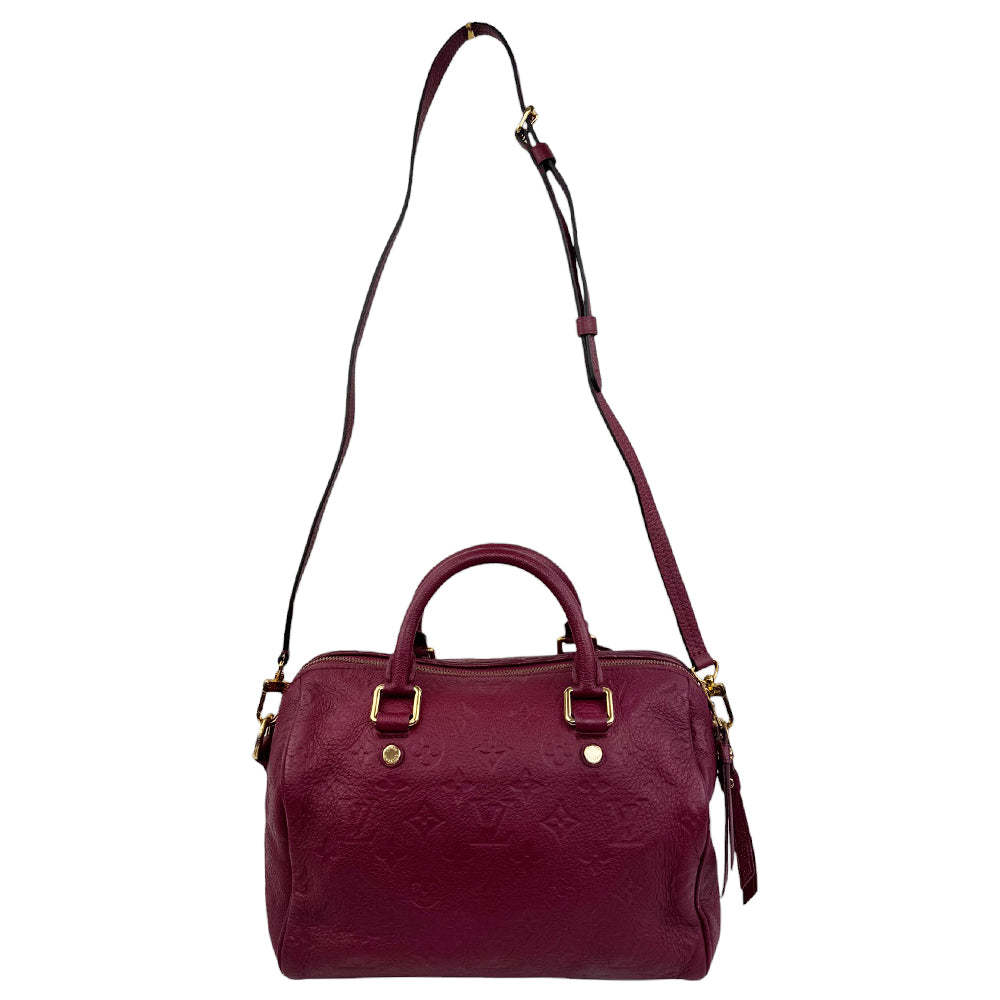 LOUIS VUITTON Speedy 25 Empreinte Bandouliere Shoulder Bag LHQ779