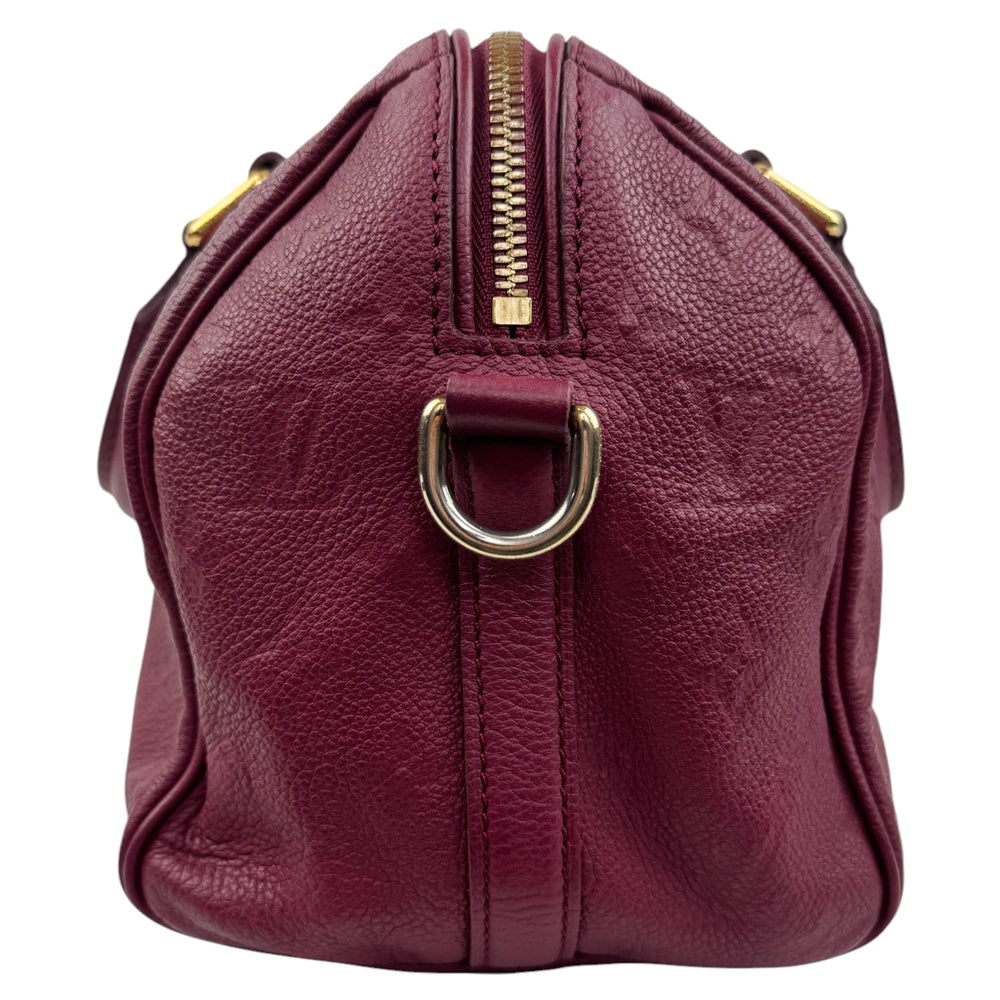 LOUIS VUITTON Speedy 25 Empreinte Bandouliere Shoulder Bag LHQ779
