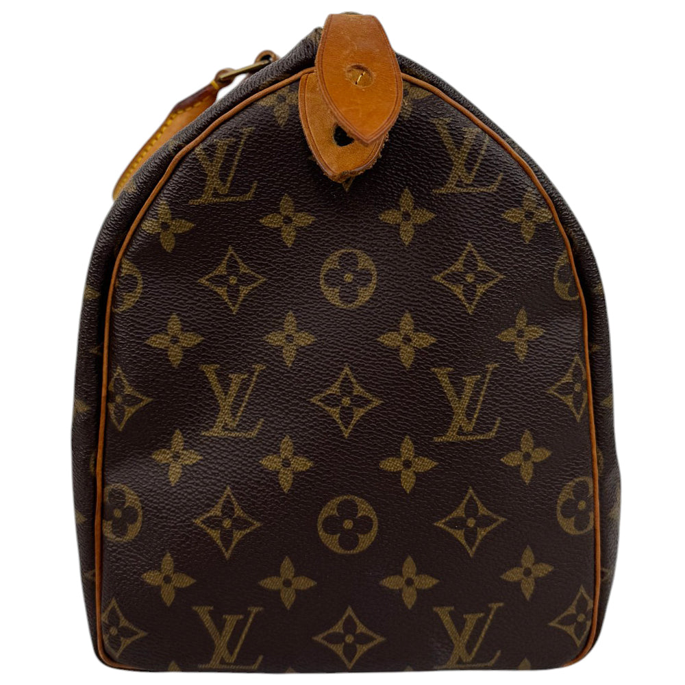 LOUIS VUITTON Speedy 30 Monogram Handbag LHQ780