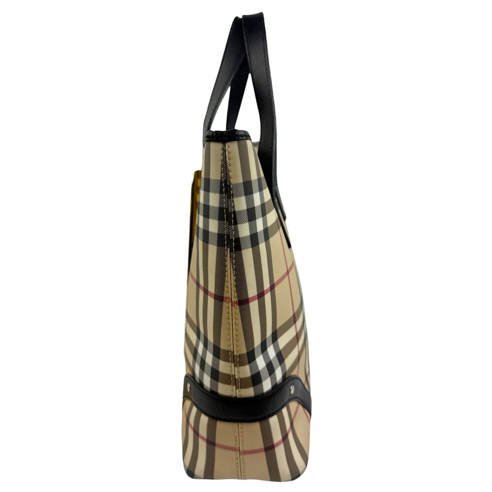 BURBERRY Nova Check Tote Bag LHQ783