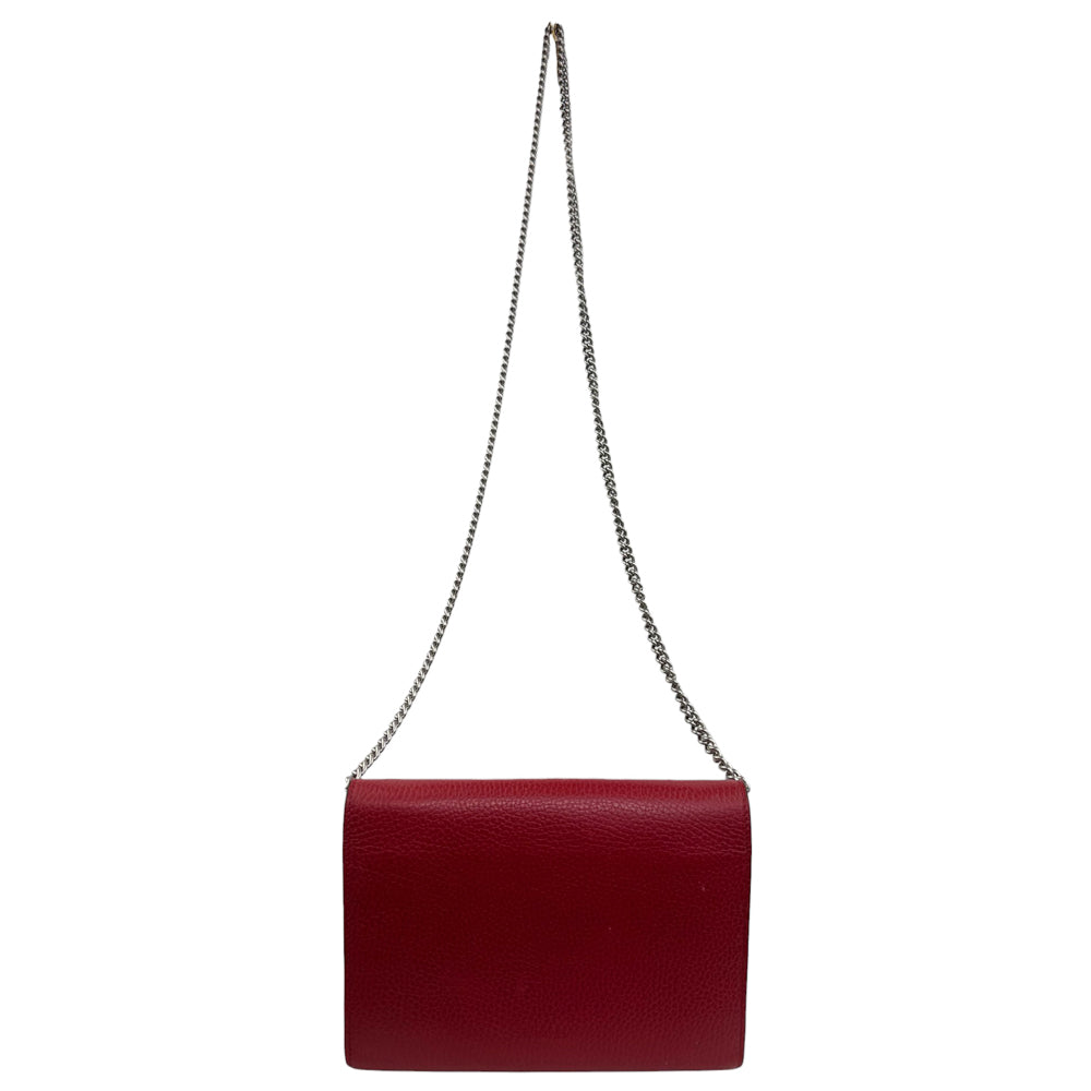 GUCCI Dionysus Red Shoulder Crossbody Bag LHQ797