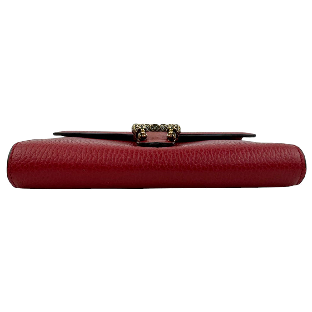 GUCCI Dionysus Red Shoulder Crossbody Bag LHQ797