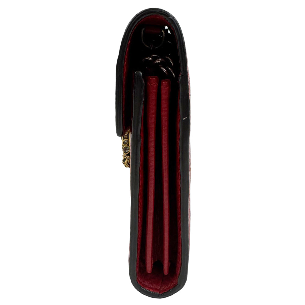 GUCCI Dionysus Red Shoulder Crossbody Bag LHQ797