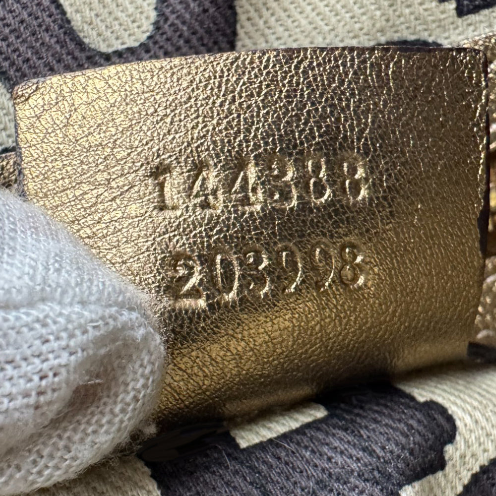 GUCCI GG Supreme Canvas Crossbody Shoulder Bag LHQ798