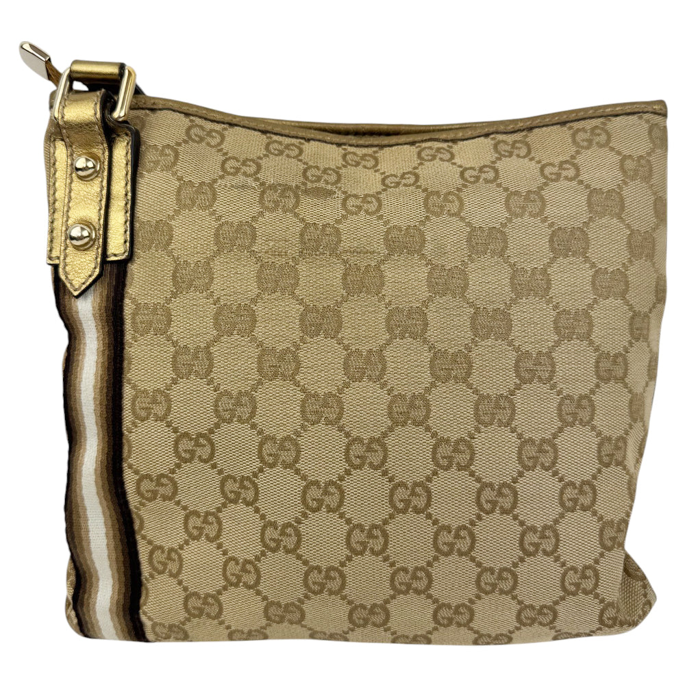 GUCCI GG Supreme Canvas Crossbody Shoulder Bag LHQ798