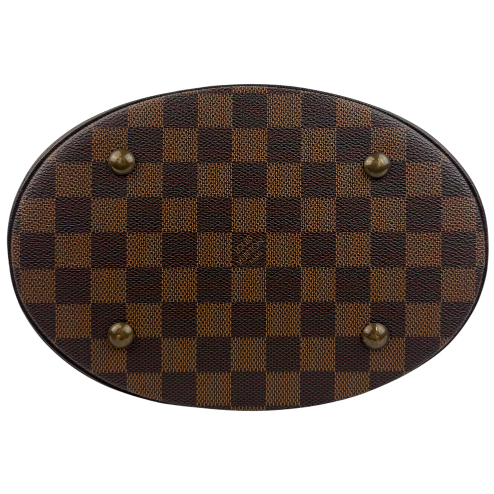LOUIS VUITTON Damier Ebene Marais Bucket Shoulder Bag LHQ800