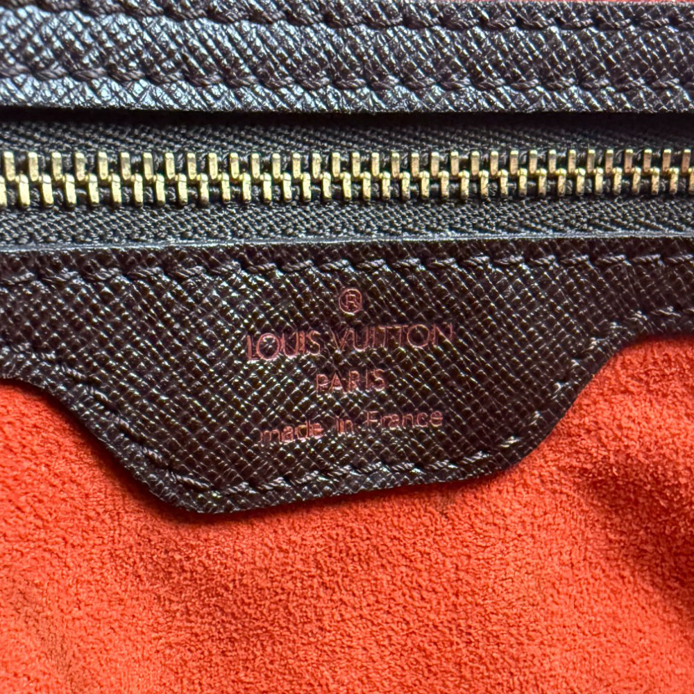 LOUIS VUITTON Damier Ebene Marais Bucket Shoulder Bag LHQ800