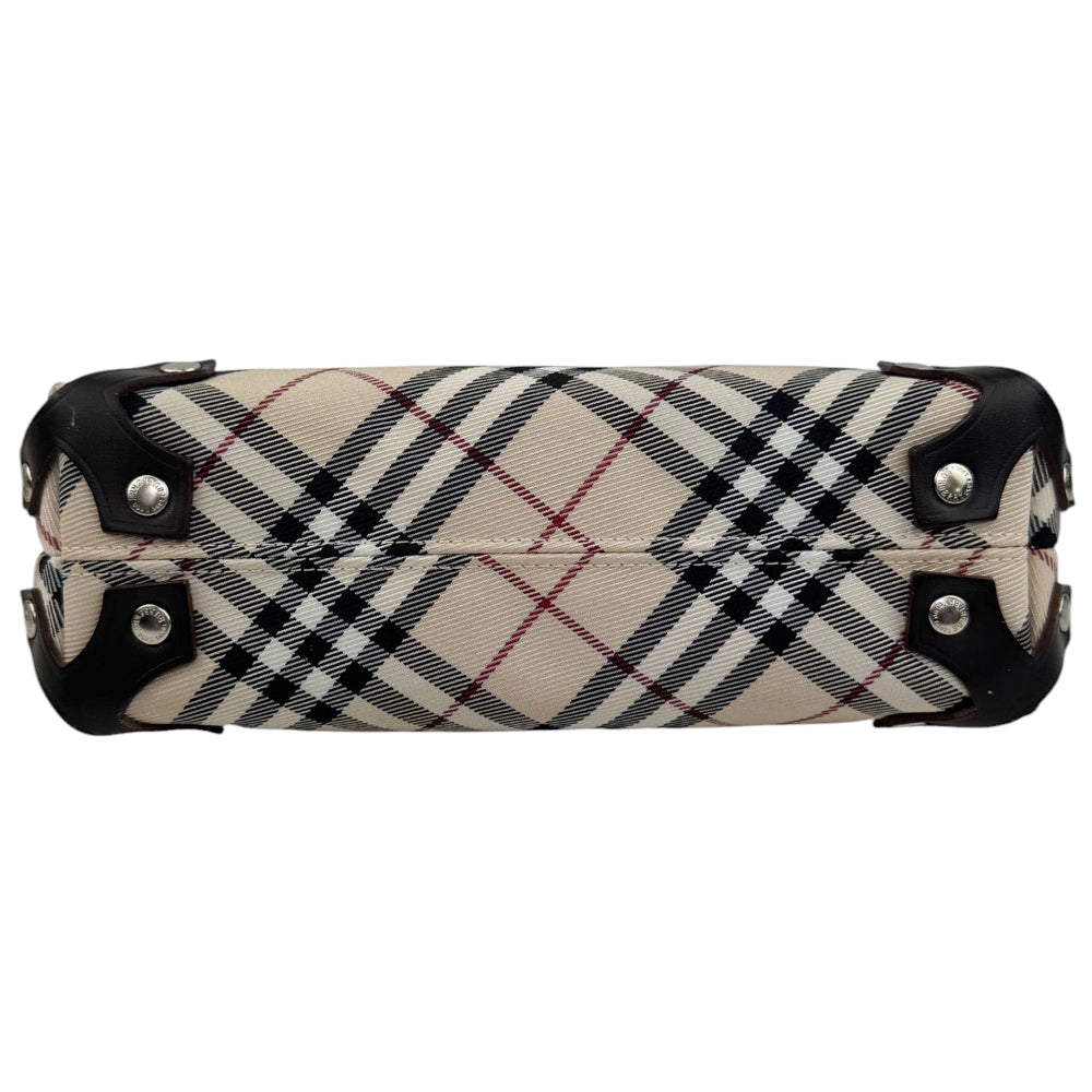 BURBERRY Nova Check Blue Label Shoulder Bag LHQ801