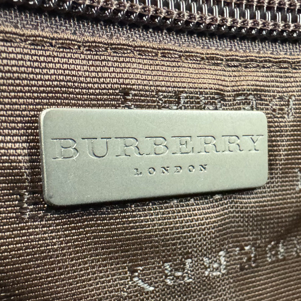 BURBERRY Nova Check Tote Shoulder Bag LHQ804