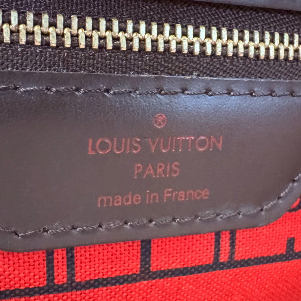 LOUIS VUITTON Neverfull PM Damier Ebene Shoulder Bag LHQ812