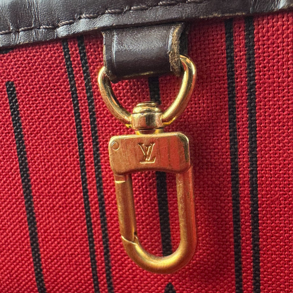 LOUIS VUITTON Neverfull PM Damier Ebene Shoulder Bag LHQ812