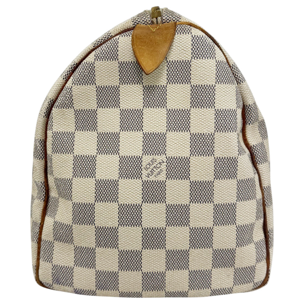 LOUIS VUITTON Speedy 30 Damier Azur Handbag LHQ825