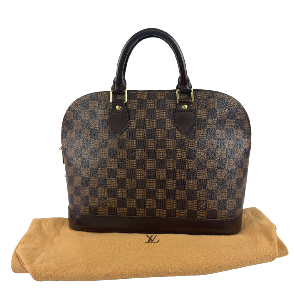 LOUIS VUITTON Alma PM Damier Ebene Handbag LHQ828