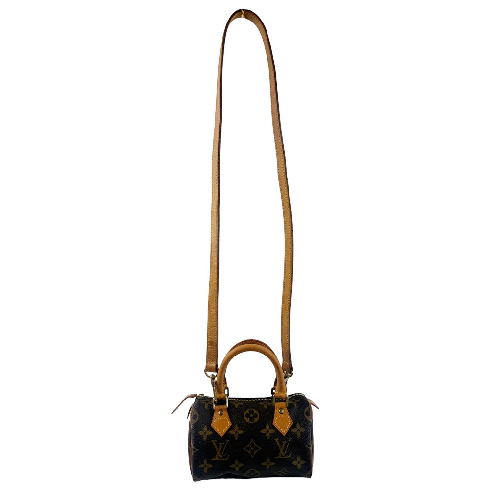 LOUIS VUITTON Nano Speedy Shoulder Bag LHQ836
