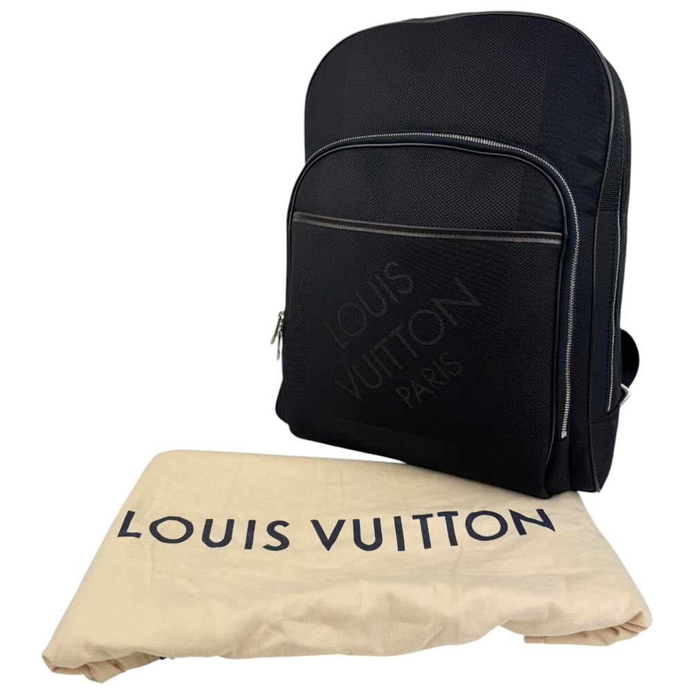 LOUIS VUITTON Geant Bongo Black Backpack LHQ842