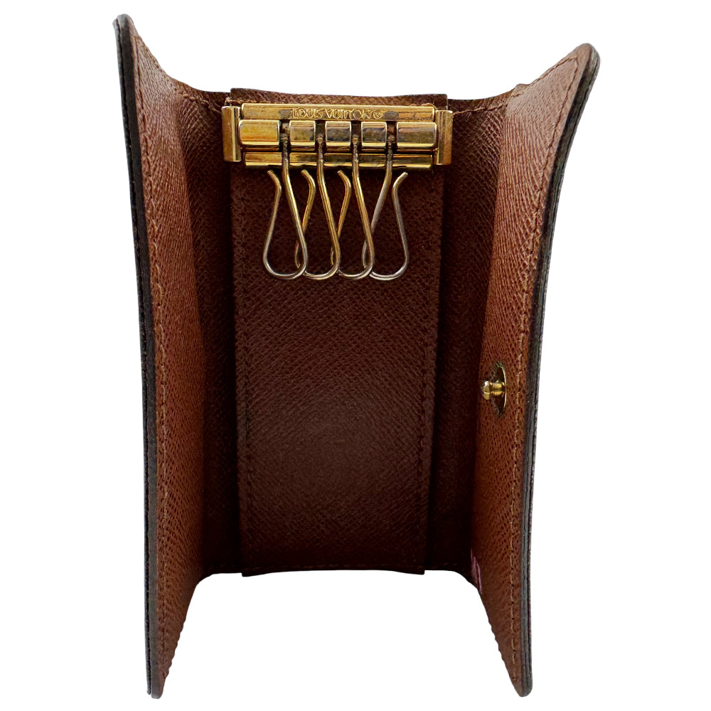 LOUIS VUITTON Monogram 4 Key Holder LHQ855