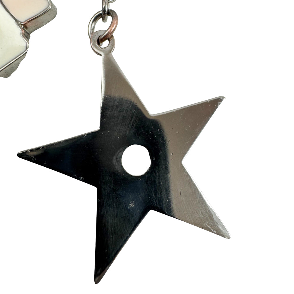 CHRISTIAN DIOR Keychain Lips Charm LHQ863