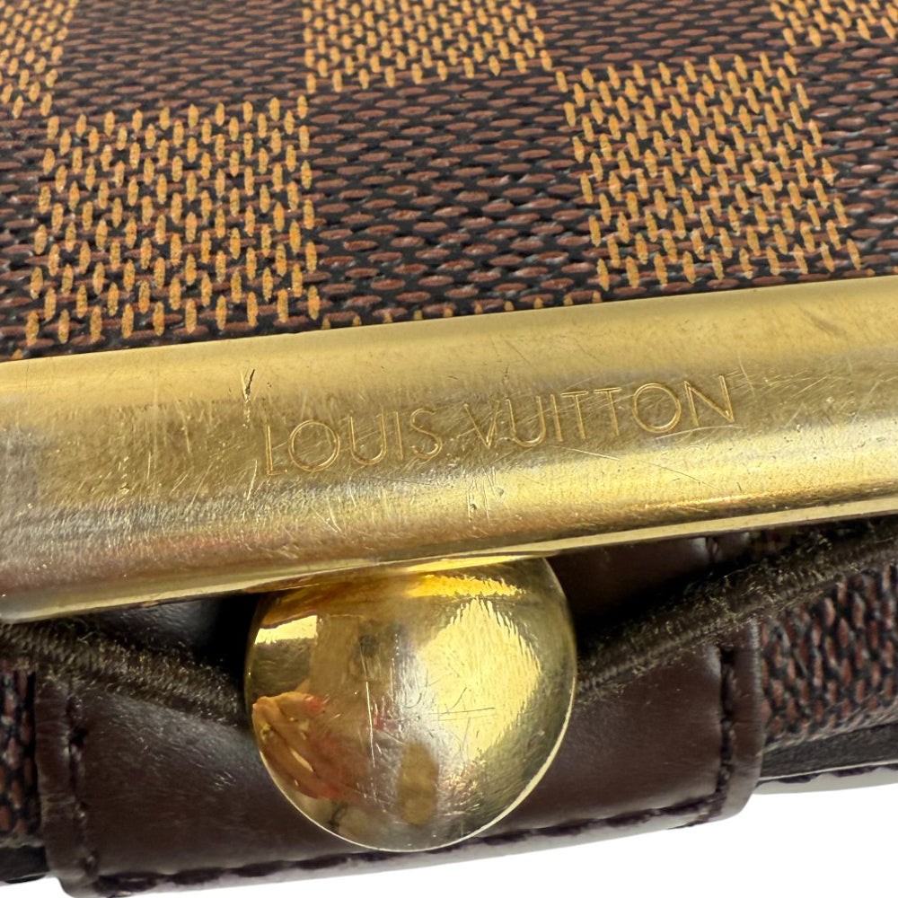 LOUIS VUITTON Bastille Damier Ebene Messenger Shoulder Crossbody Bag LHQ868