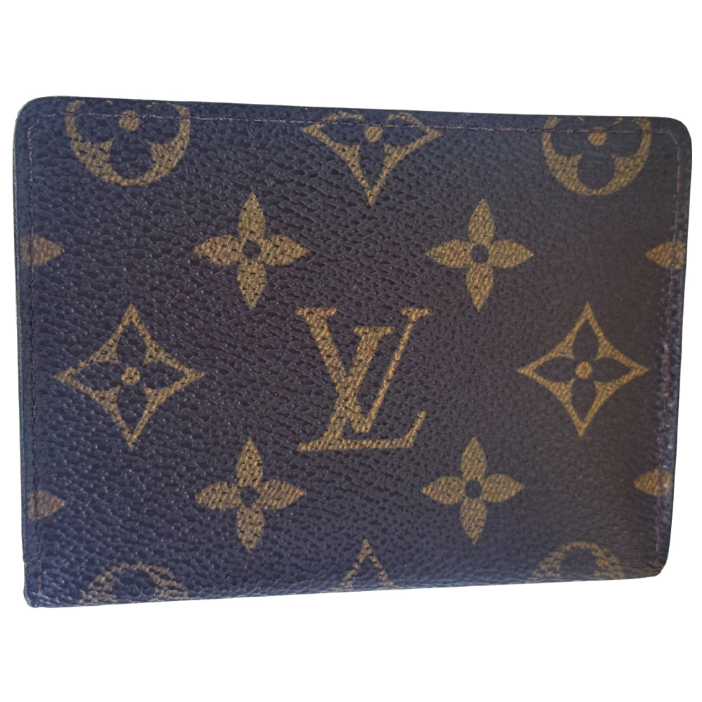 LOUIS VUITTON Monogram ID Card Holder Purse LHQ871