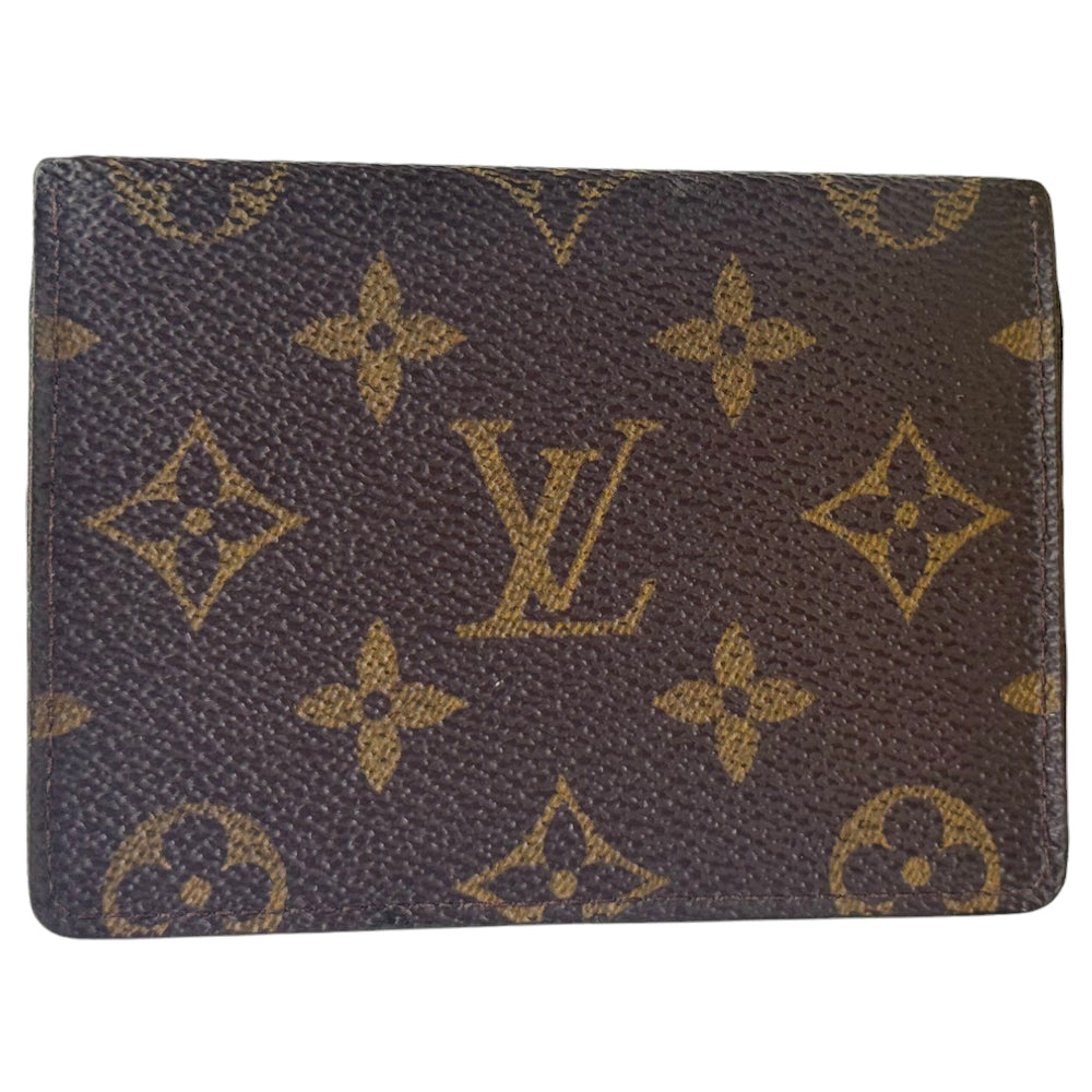 LOUIS VUITTON Monogram ID Card Holder Purse LHQ871
