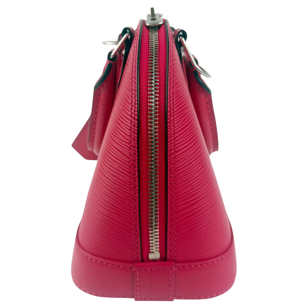 LOUIS VUITTON Alma BB Epi Pink Shoulder Handbag LHQ882