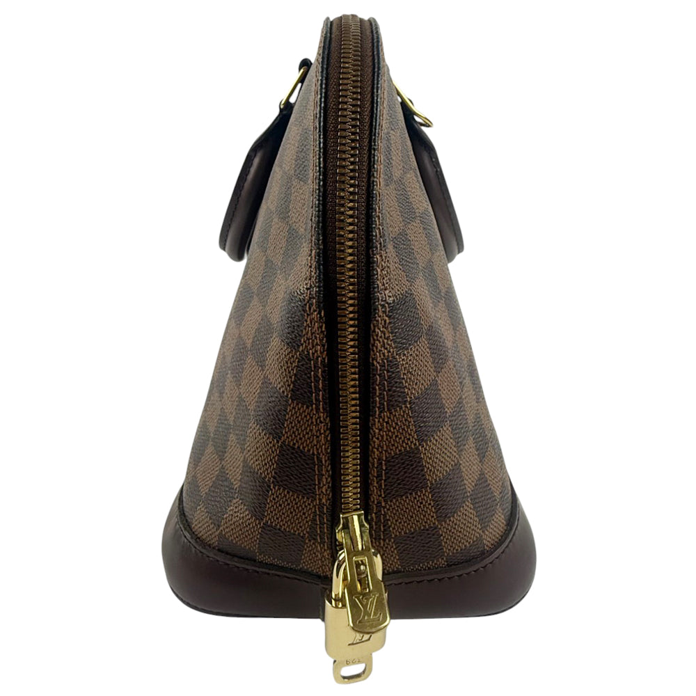 LOUIS VUITTON Alma PM Damier Ebene Handbag LHQ894