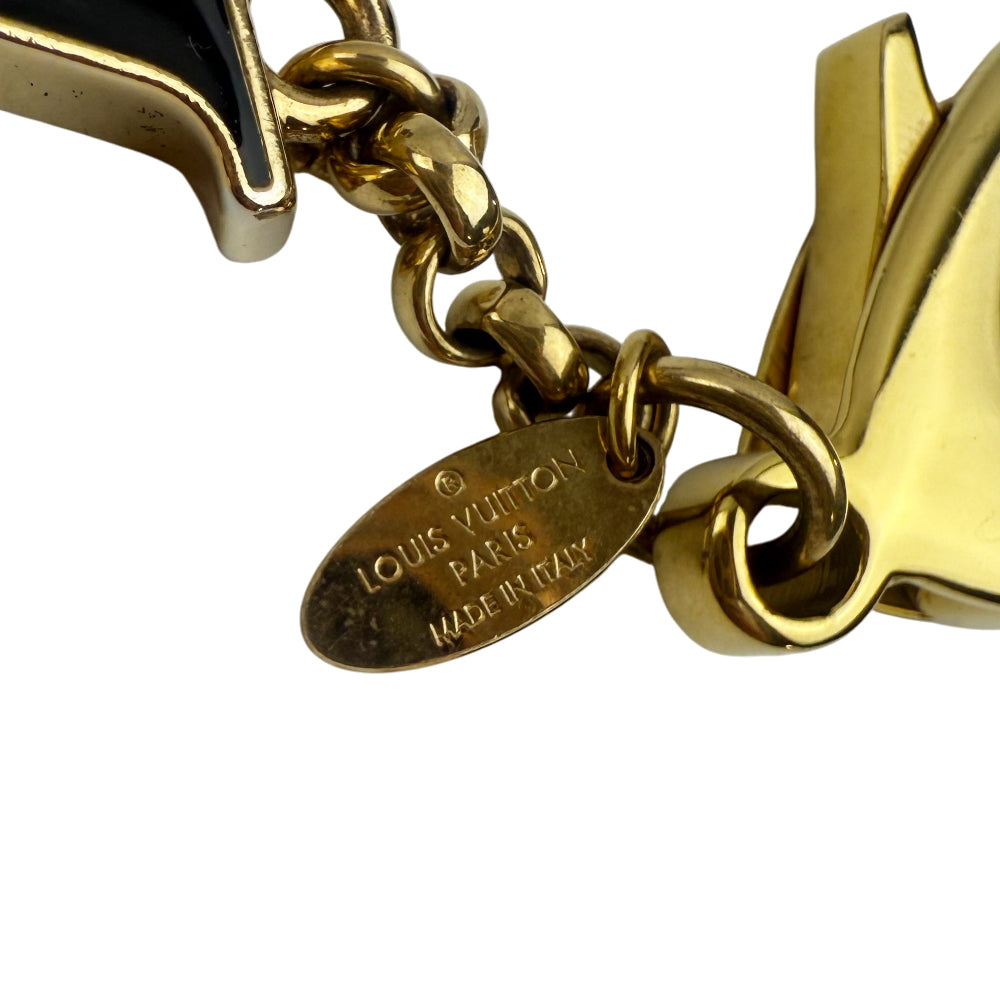 LOUIS VUITTON Fleur De Monogram Bag Charm LHQ913