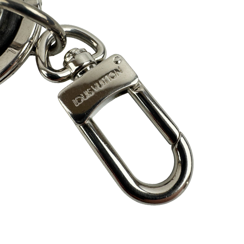 LOUIS VUITTON Porte Cles LV Circle Initials Keychain Bag Charm LHQ927