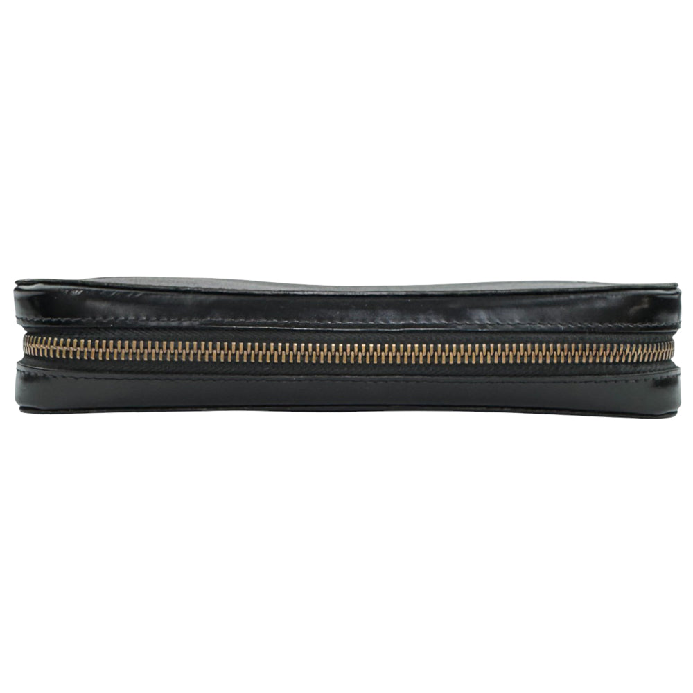 LOUIS VUITTON Zippy Black Monogram Pouch Clutch LHQ945
