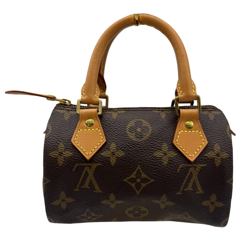LOUIS VUITTON Nano Speedy Shoulder Bag LHQ956
