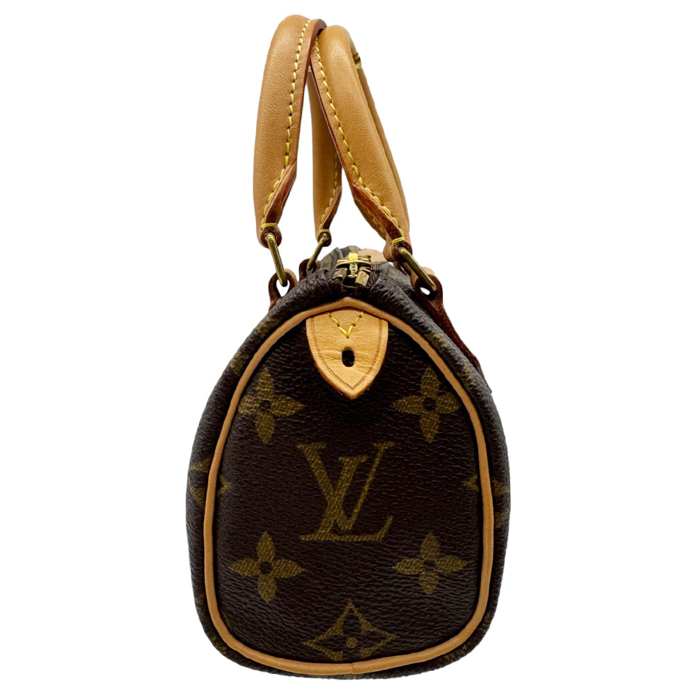 LOUIS VUITTON Nano Speedy Shoulder Bag LHQ956