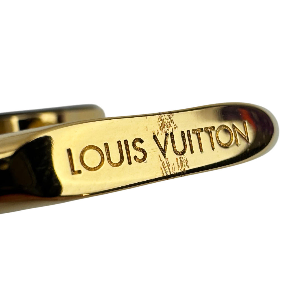 LOUIS VUITTON Louise LV Logo Phone Ring Holder LHQ983