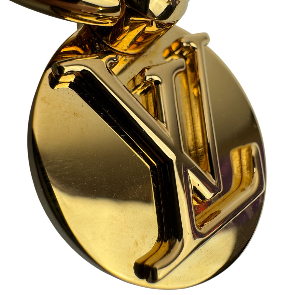 LOUIS VUITTON Louise LV Logo Phone Ring Holder LHQ983