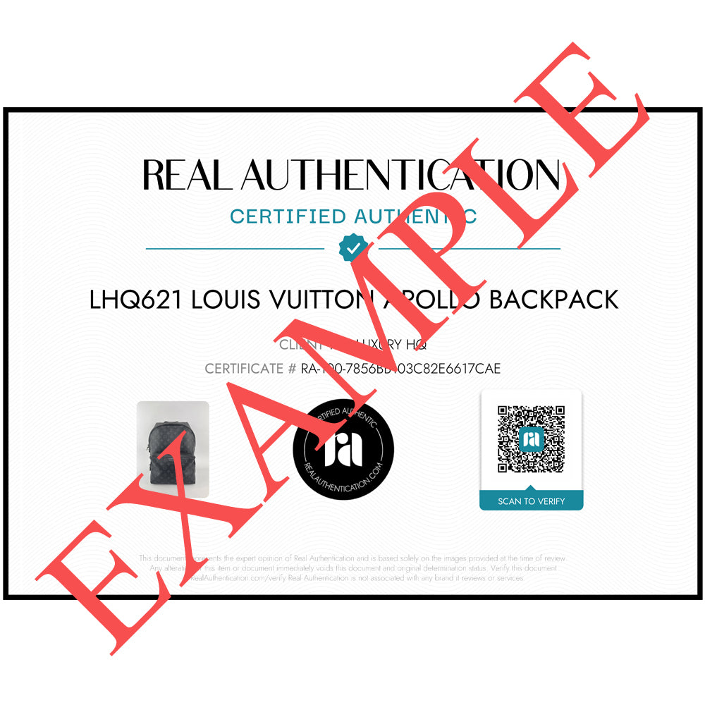 Certificate of Authentication - Real Authentication