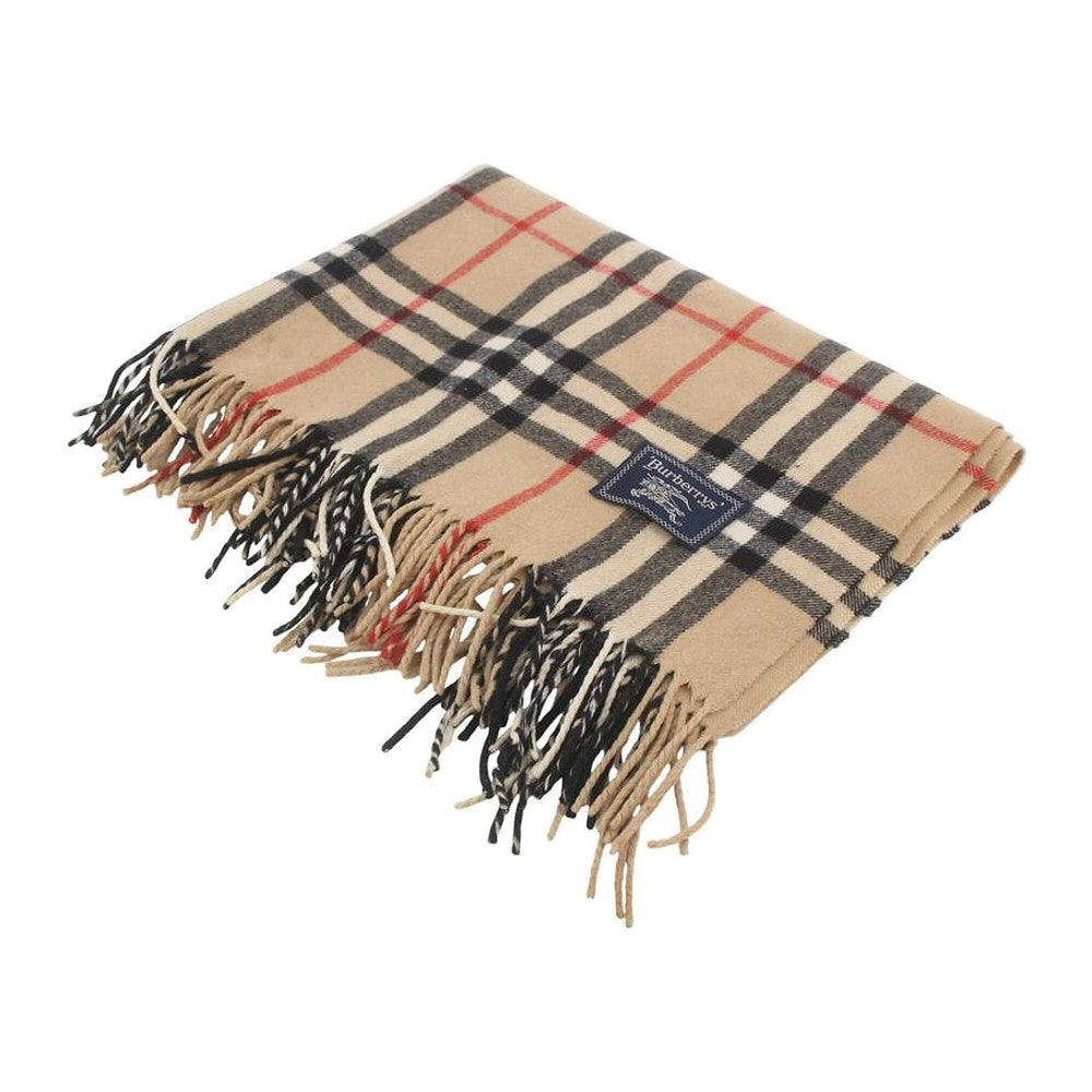 BURBERRY Classic Nova Check Wool Scarf LHQ2232