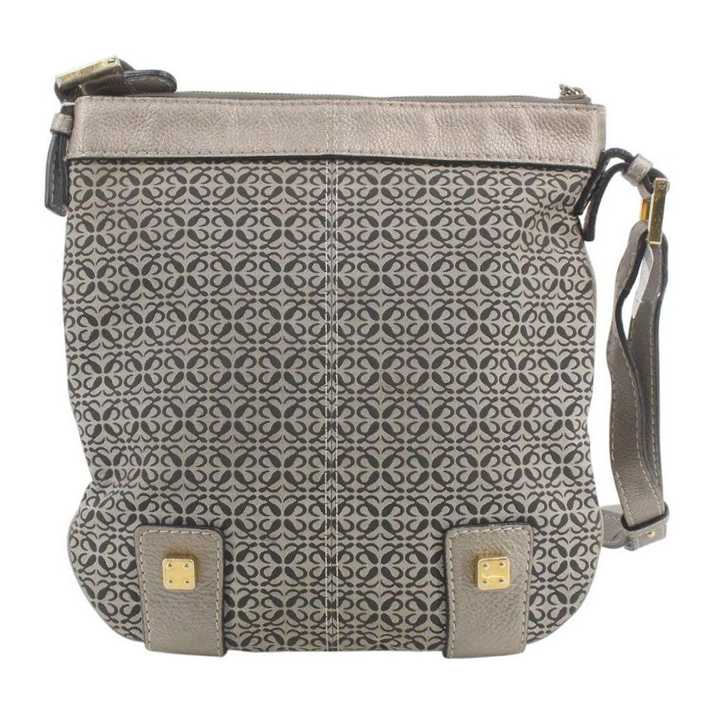 LOEWE Grey Anagram Crossbody Bag LHQ2307