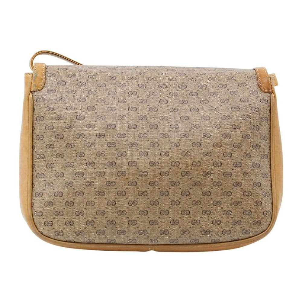 GUCCI Micro GG Brown Shoulder Bag LHQ2351