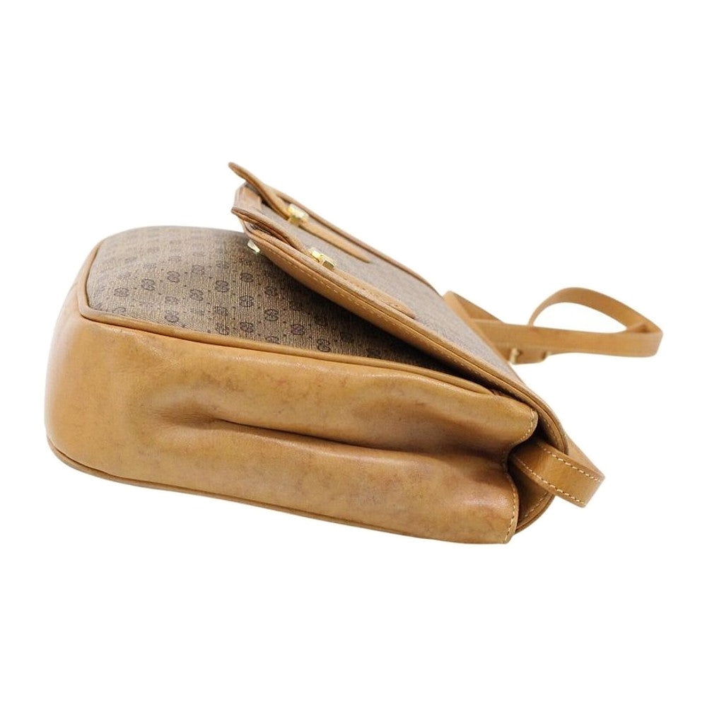 GUCCI Micro GG Brown Shoulder Bag LHQ2351