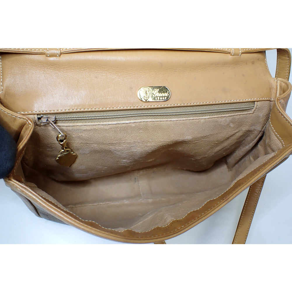 GUCCI Micro GG Brown Shoulder Bag LHQ2351 - interior
