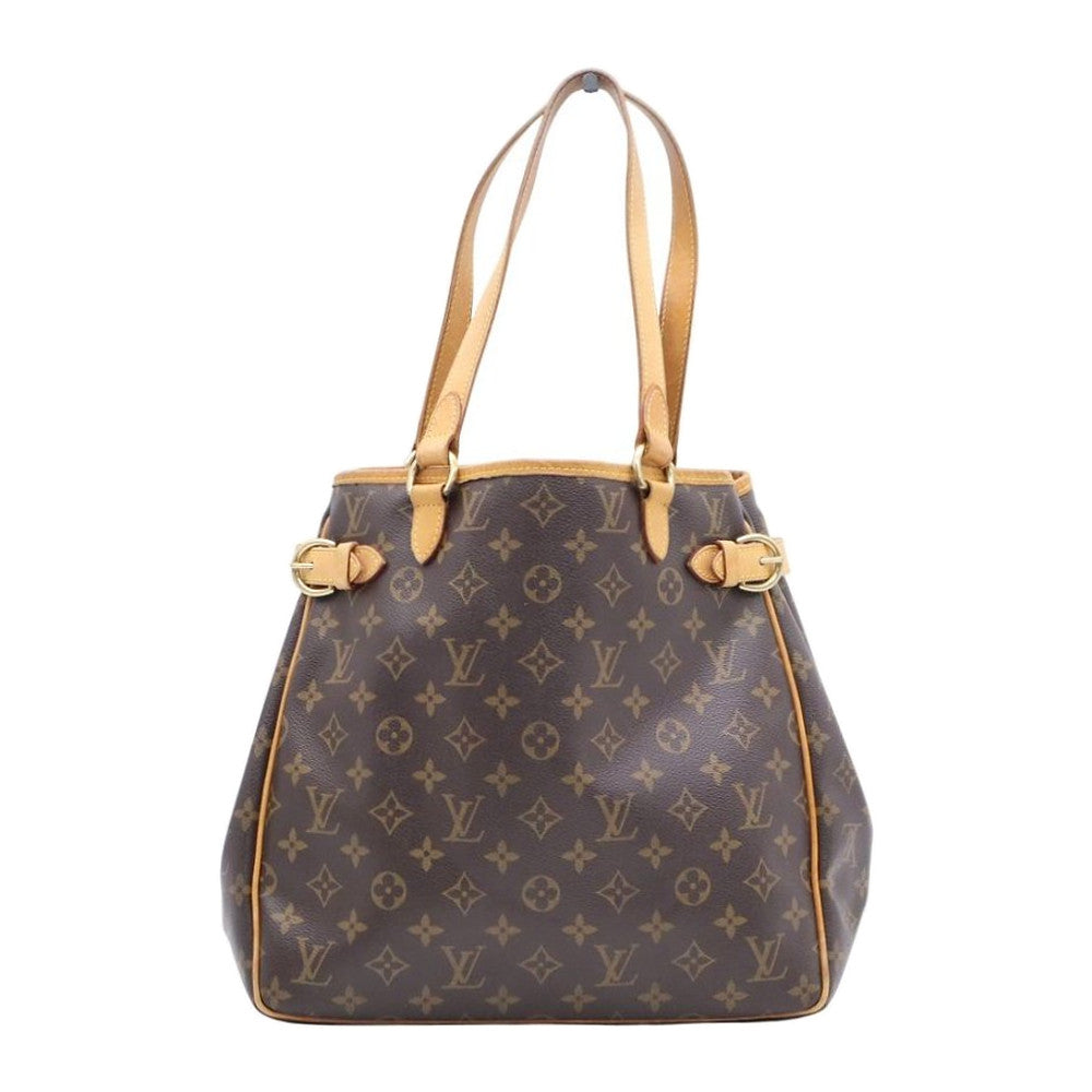 LOUIS VUITTON Monogram Batignolles Verticle Tote Shoulder Bag LHQ2357