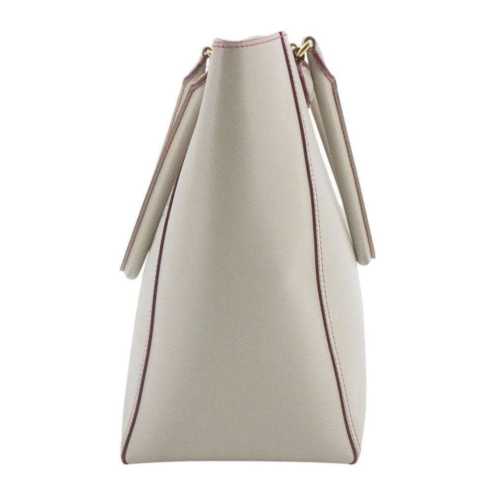 LOEWE Grey Leather Leo Anagram Tote Bag LHQ2364