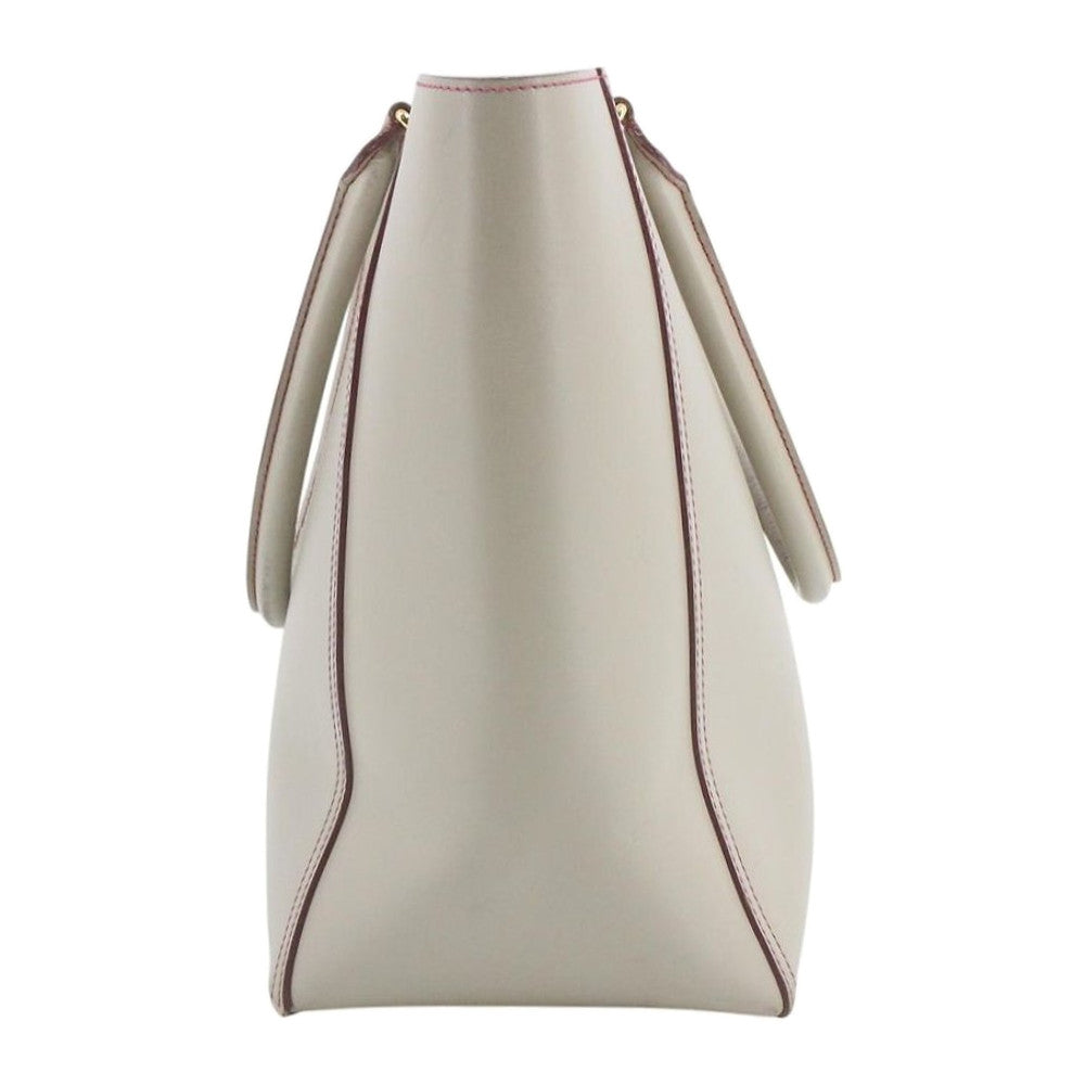LOEWE Grey Leather Leo Anagram Tote Bag LHQ2364