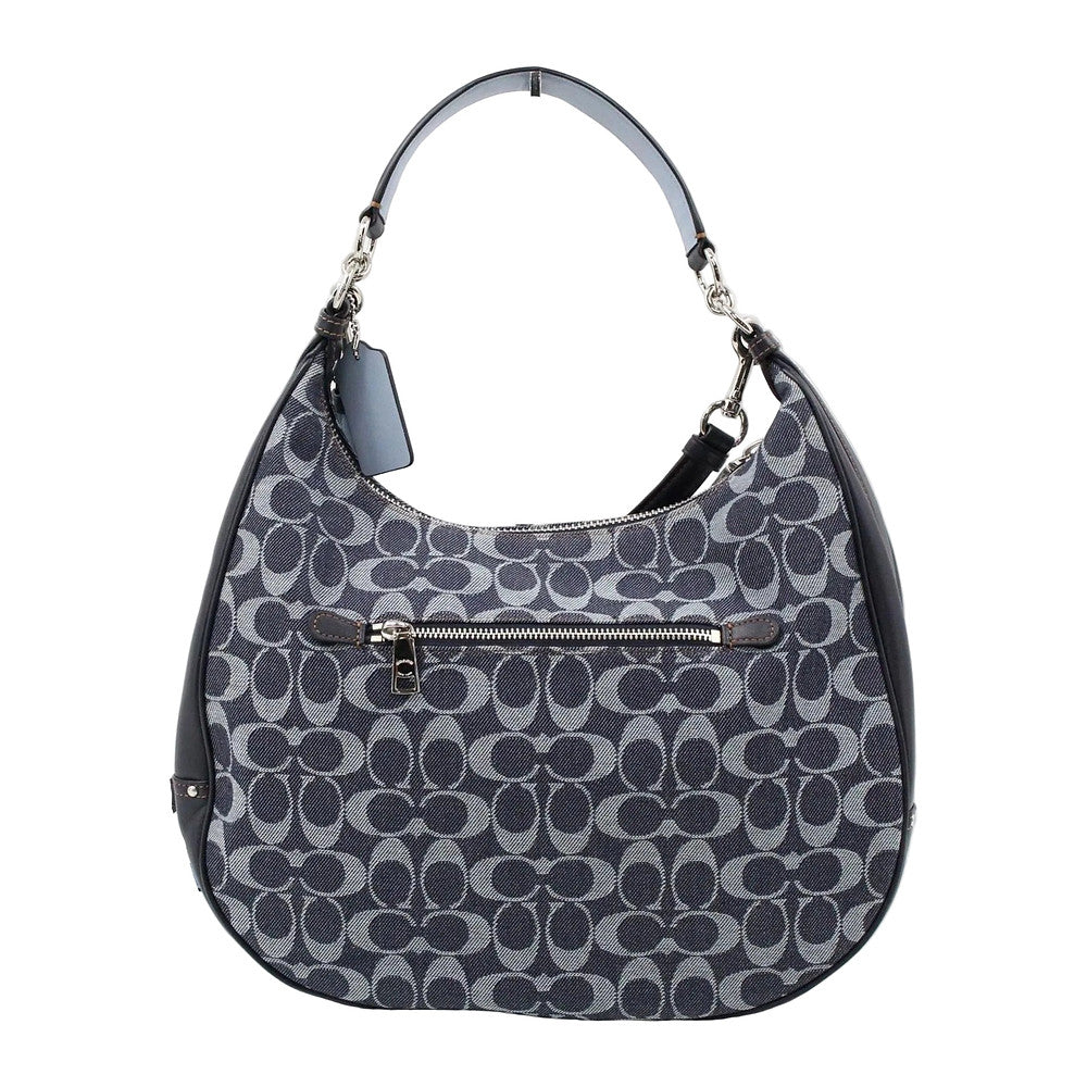 COACH Harley Signature Denim Shoulder Crossbody Bag LHQ2389