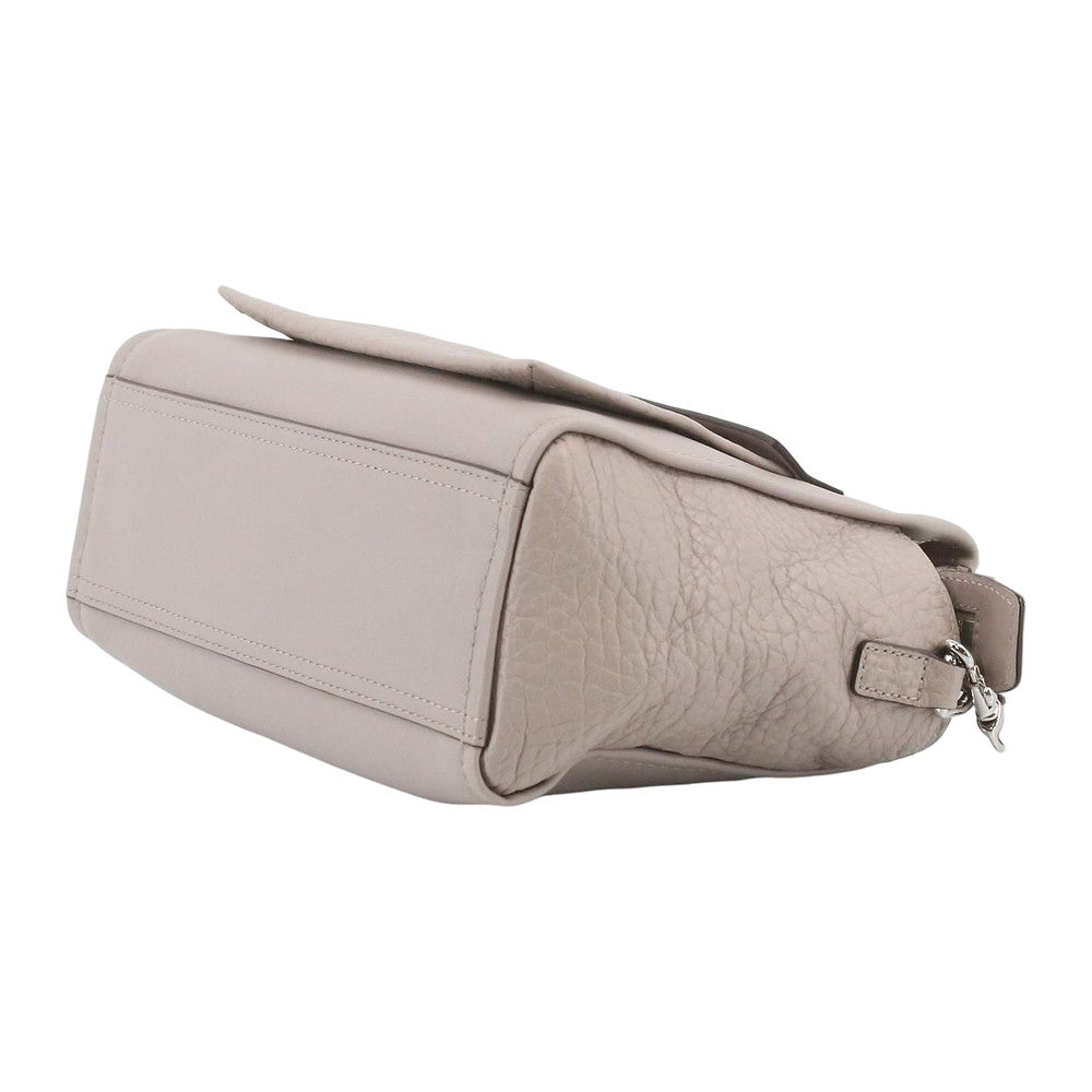 COACH Bleeker Mini Grey Leather Riley Carryall Tote Shoulder Bag LHQ2390