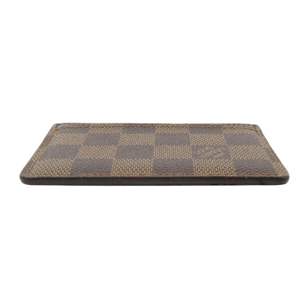 LOUIS VUITTON Damier Ebene Card Holder LHQ2422