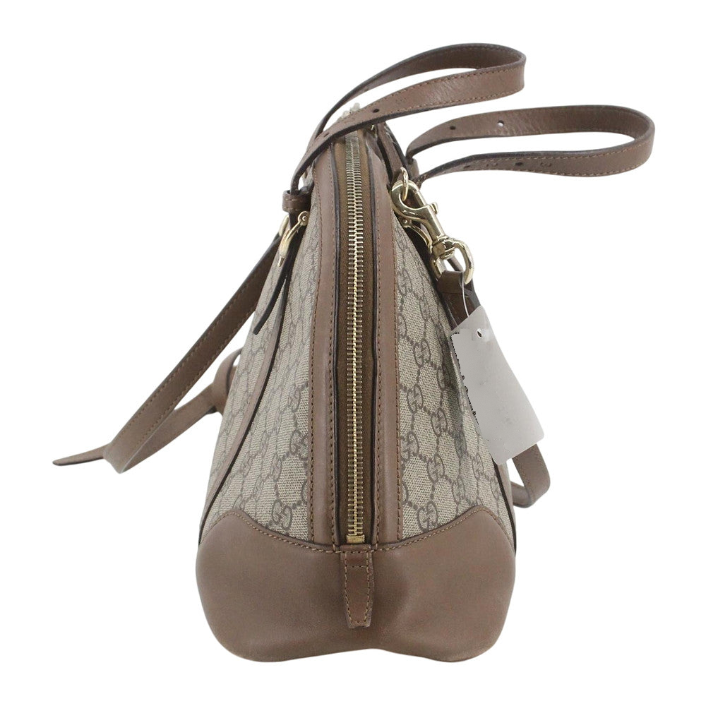 GUCCI GG Supreme Canvas Dome 2 Way Handbag LHQ2508
