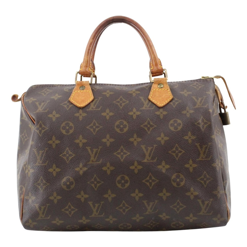 LOUIS VUITTON Monogram Speedy Handbag LHQ2493