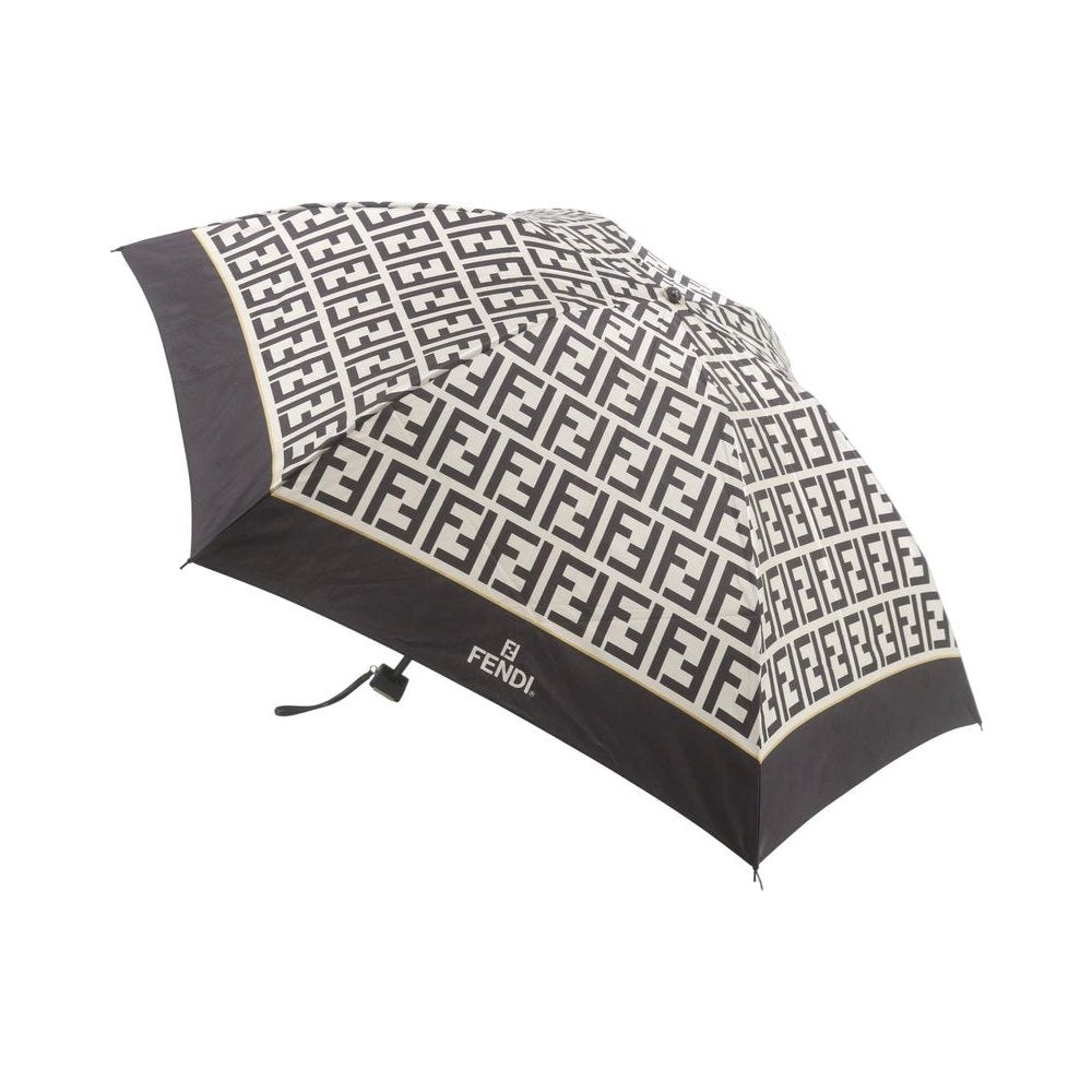 FENDI Vintage Zucca Monogram Folding Umbrella LHQ2271