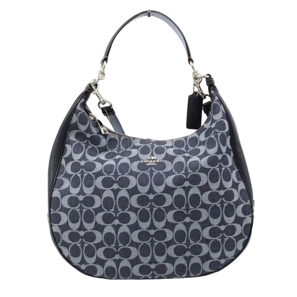COACH Harley Signature Denim Shoulder Crossbody Bag LHQ2389